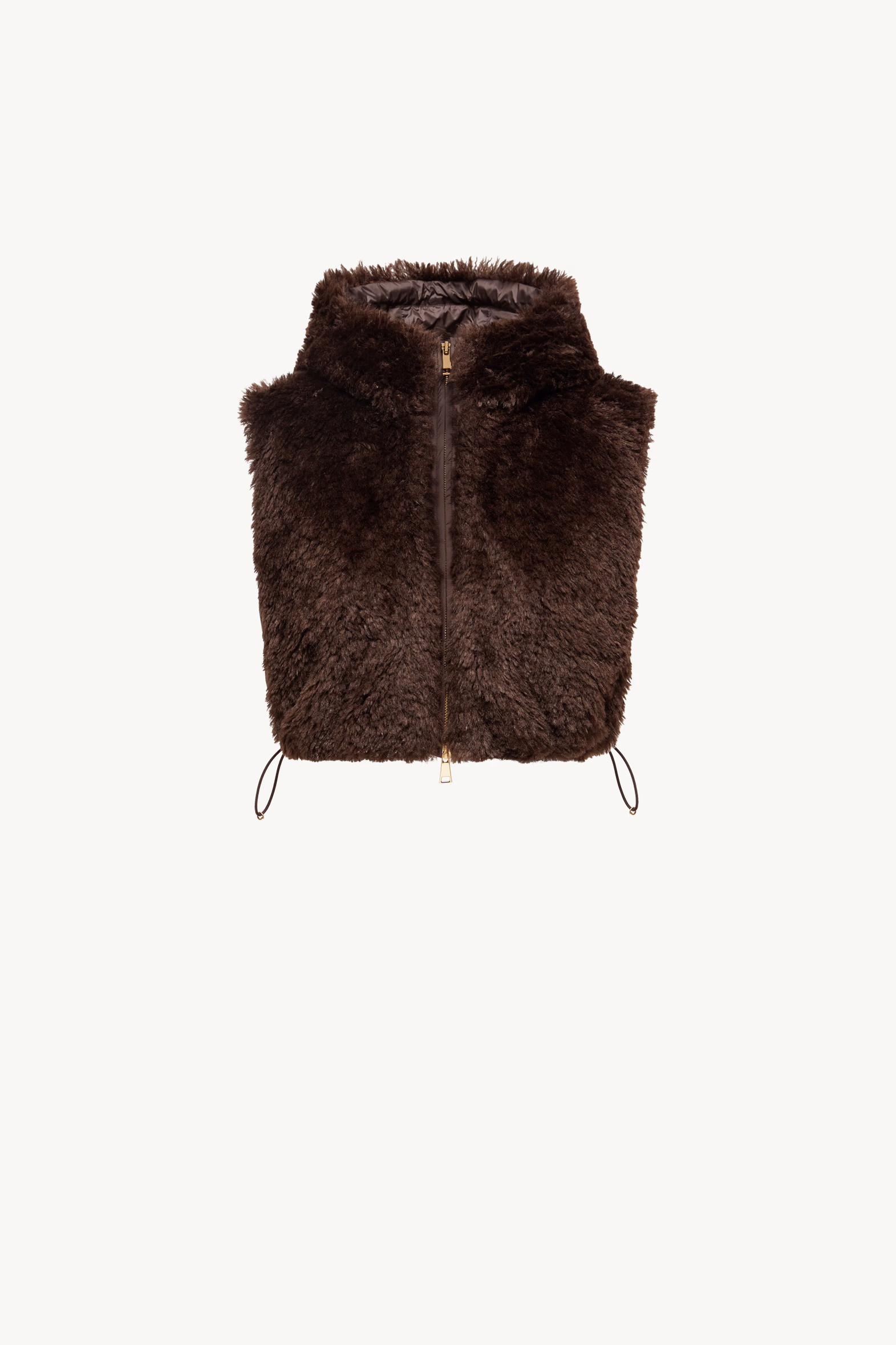 Hooded Down-Filled Teddy Bib Women Taupe Moncler 0